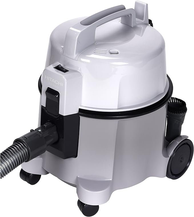 مكنسة كهربائية هيتاشي, 1300 واط, سعة 7.5 لتر, بلون رمادي بلاتيني,صنع في تايلاند | HITACHI MODEL NO: CV100 - Image 3