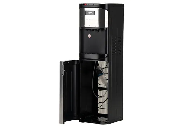 برادة مياه بتحميل سفلي من هام, 3 وظائف (ساخن, بارد ,عادي)تصميم فولاذي-أسود | HAAM MODEL NO: HM-DW90-M24 - Image 2