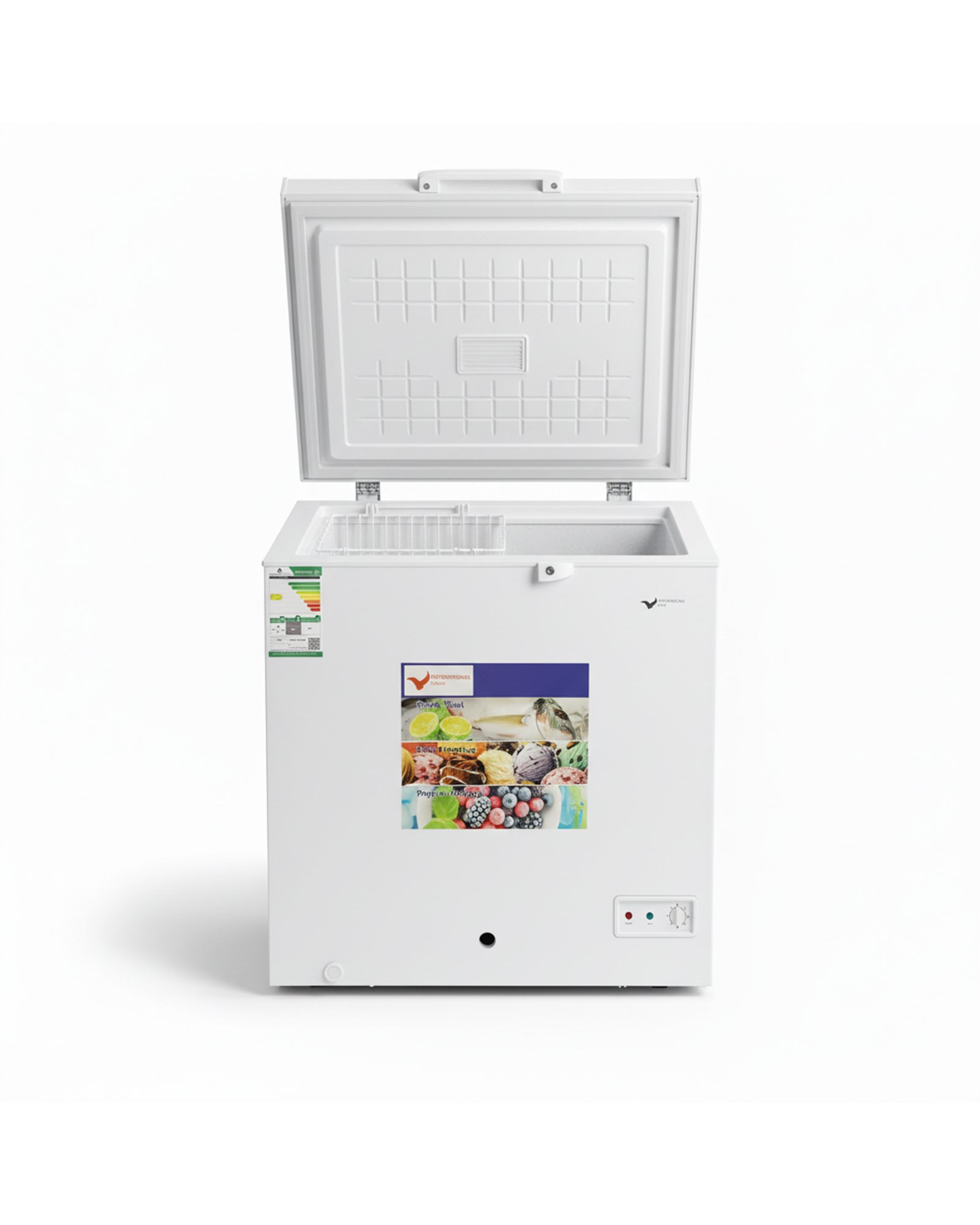 فريزر أفقي 200 لتر من إنترناشونال فيجن – لون أبيض – موديل IV-250 - الصورة 3