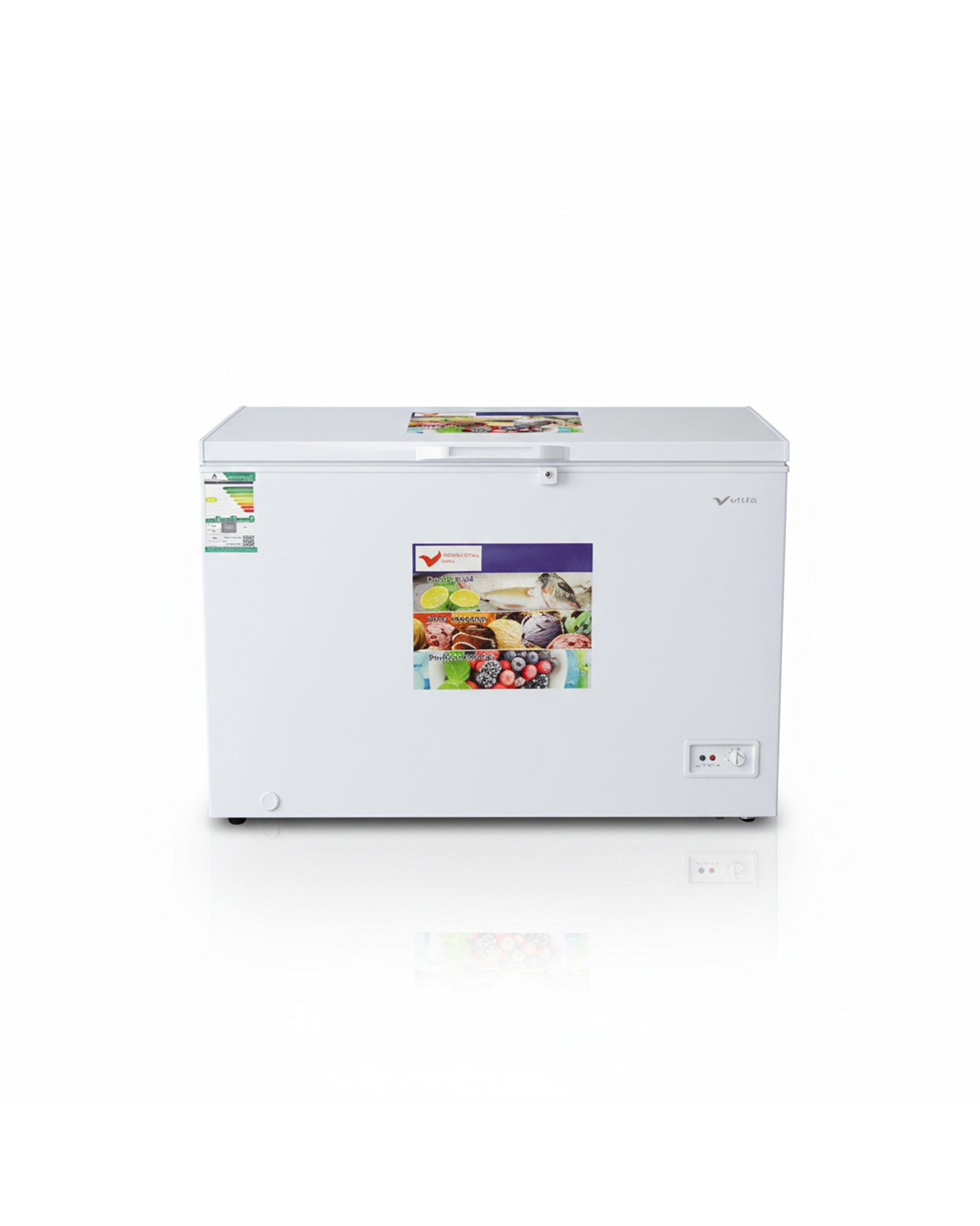 فريزر أفقي 300 لتر من إنترناشونال فيجن – لون أبيض – موديل IV-310