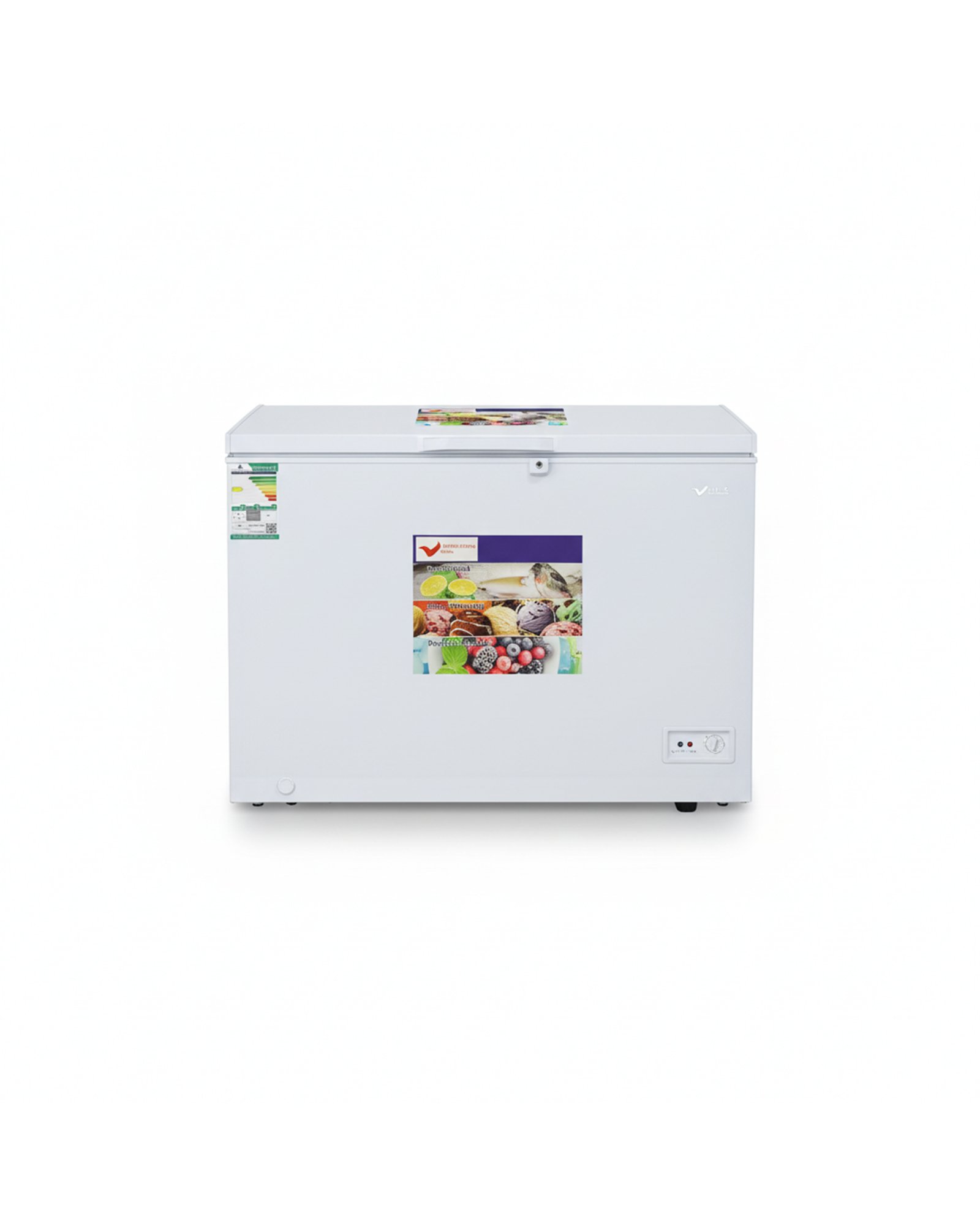 فريزر أفقي 300 لتر من إنترناشونال فيجن – لون أبيض – موديل IV-310 - الصورة 2